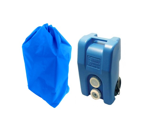 23 litre fiamma roll tank bag blue