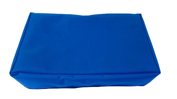 wall mounted tv cover blue
