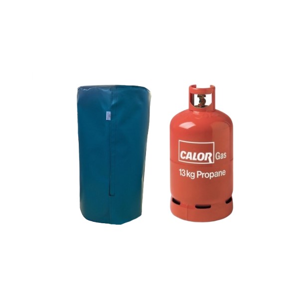 13kg gas bottle cover green with velcro