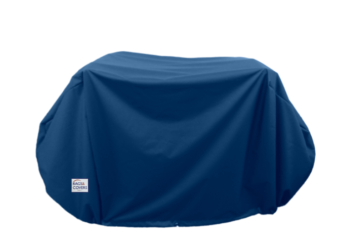 2 bike cover navy blue