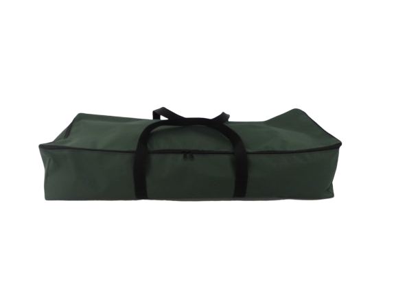 A frame bag green