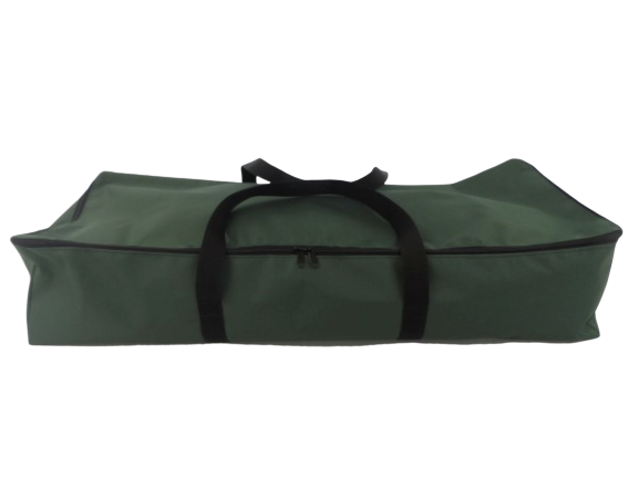 A frame bag green