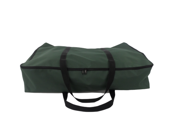 small zip awning bag green