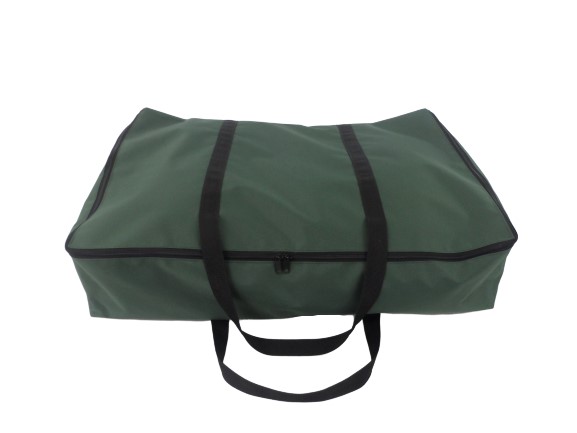 small zip awning bag green