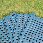 Awning floor tiles