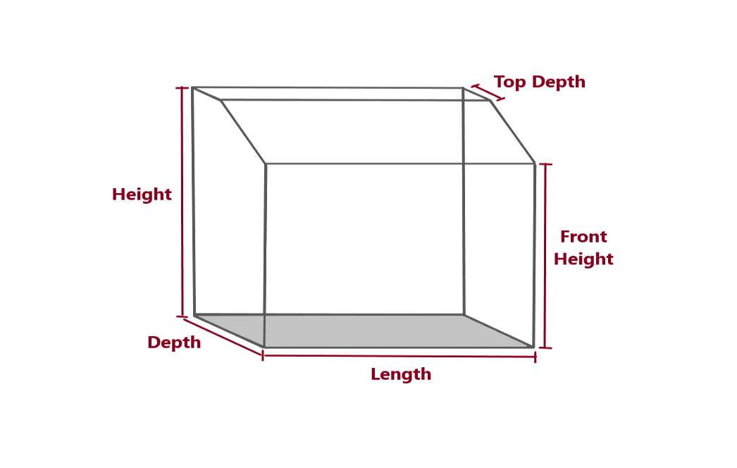 bbq cover low front shape