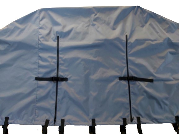 bike cover rear zips B