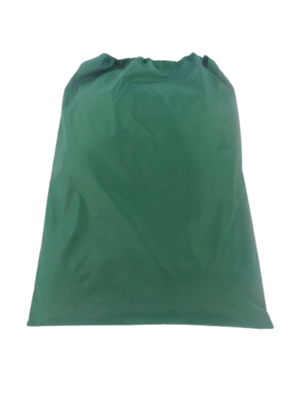 Camping lounger chair bag green 