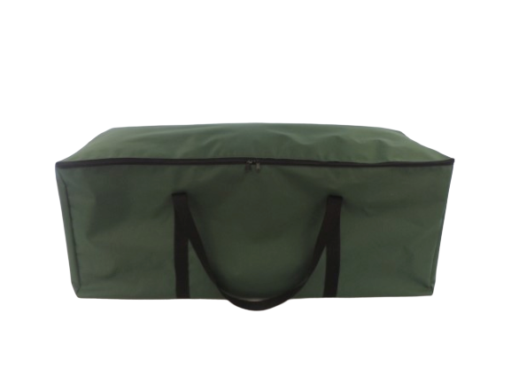 zip holdall bag green