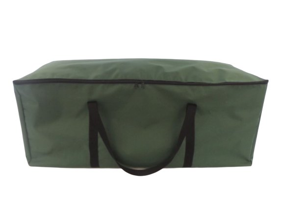 zip holdall bag green