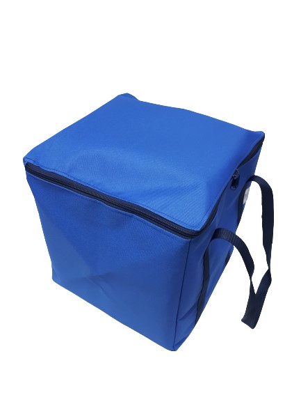 cubed bag blue