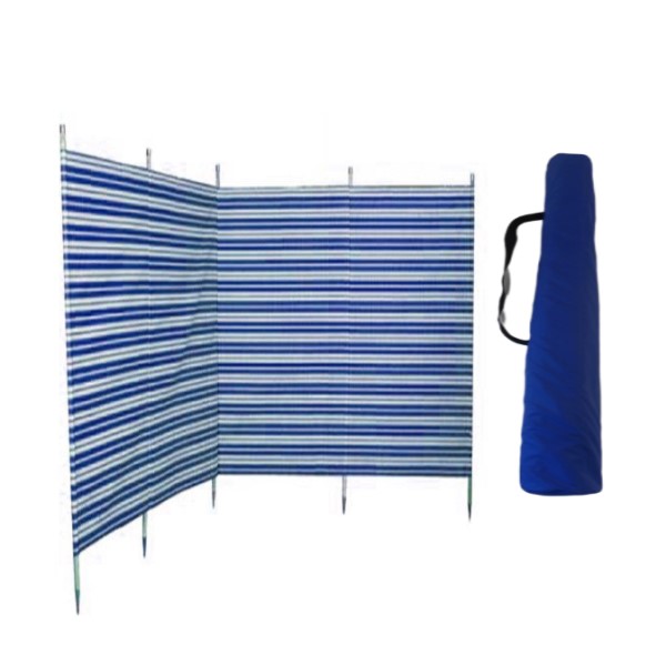 double windbreak bag blue