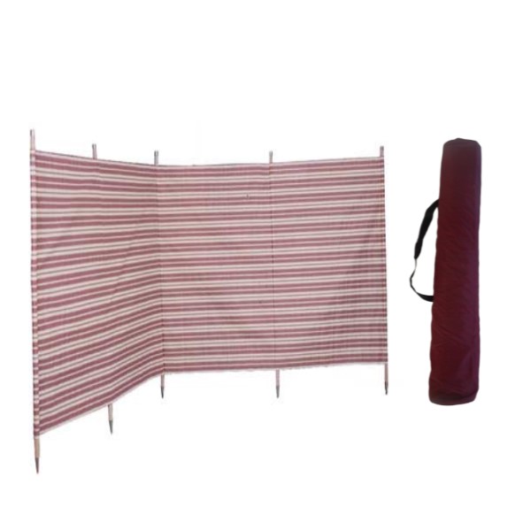 double windbreak bag burgundy