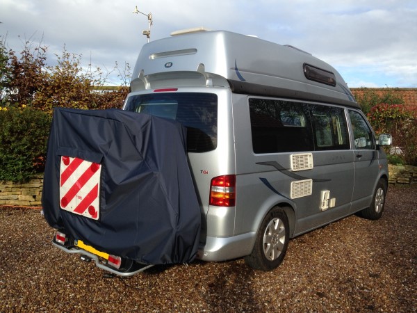 bike cover for bike rack on motorhomes