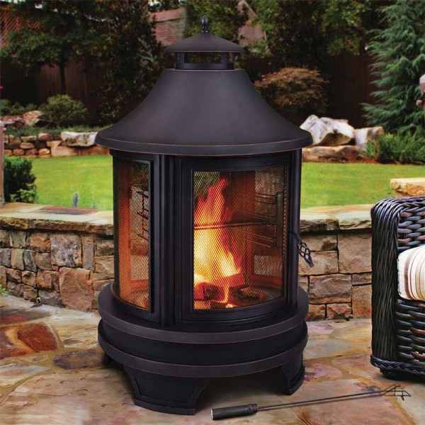 Outdoor Log Burner Fire Pit Cover ( Fits Northwest Fire Pit )