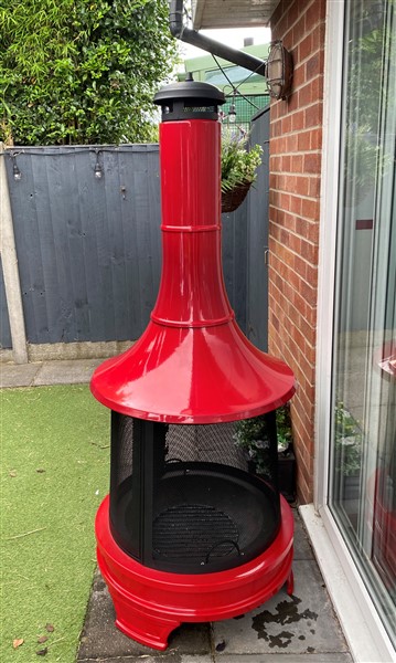 costco red chiminea