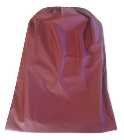 flat bag with a drawstring 