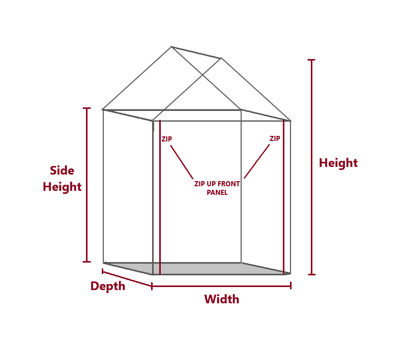 Garden Arbour Cover Shape