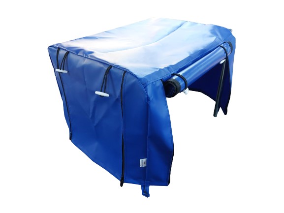 generator cover blue