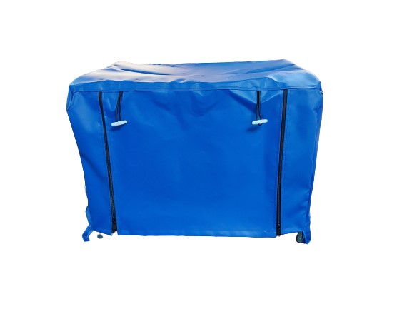 generator cover blue