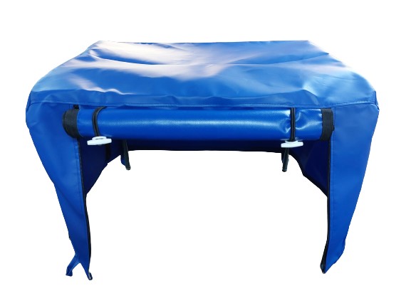 generator cover blue