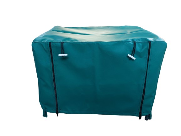 generator cover green