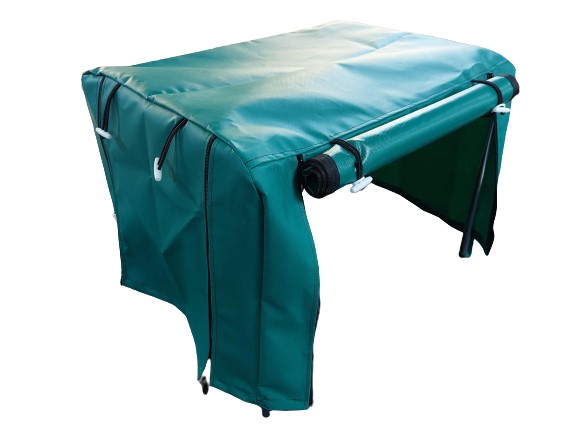 generator cover green