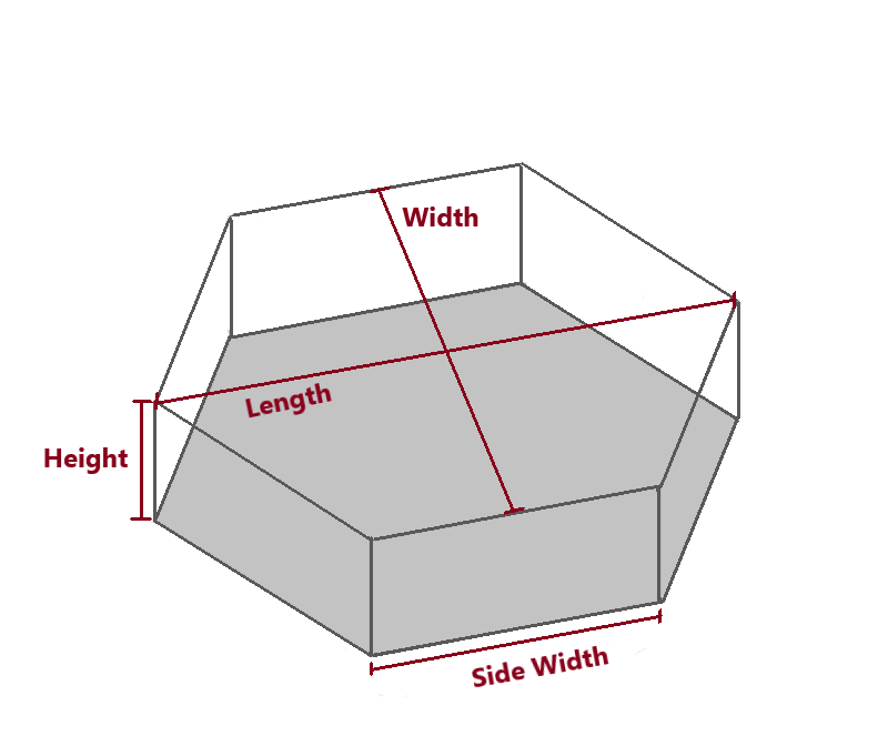 Hexagon Cover Shape