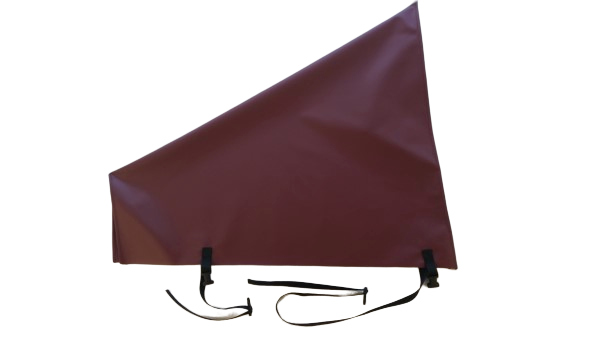 pvc hitch cover burgundy