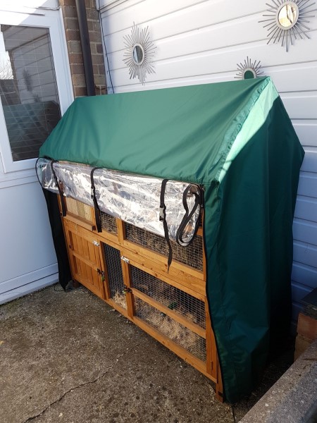 Honeysuckle Hutch Cover