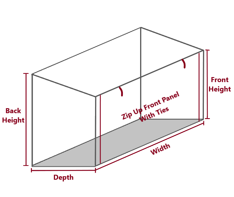 log store cover low front shape