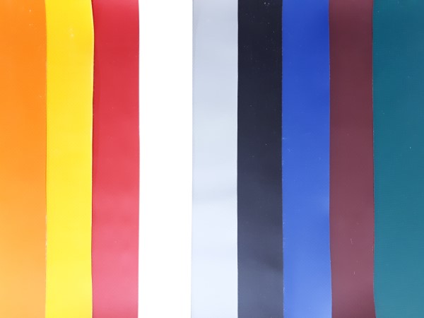 pvc fabric colours