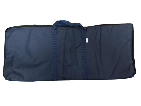 padded bag navy blue