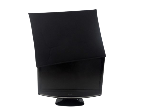 tv cover black