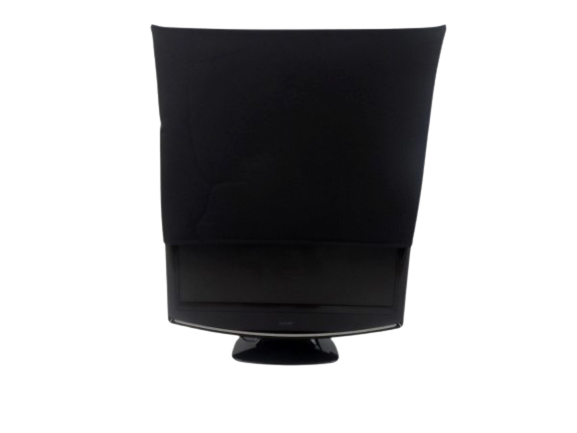 tv cover black