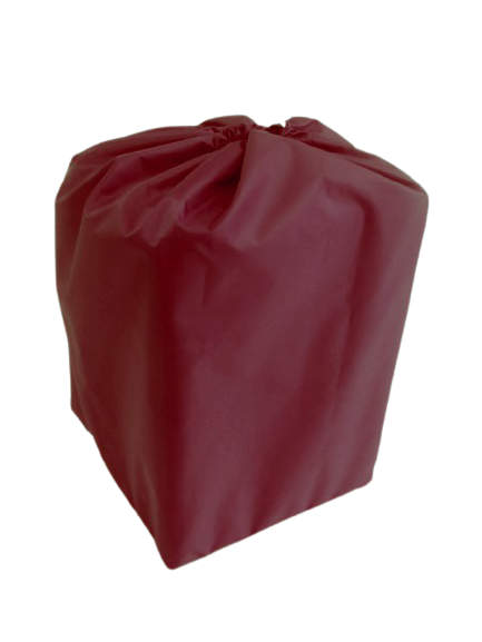 porta potti bag burgundy