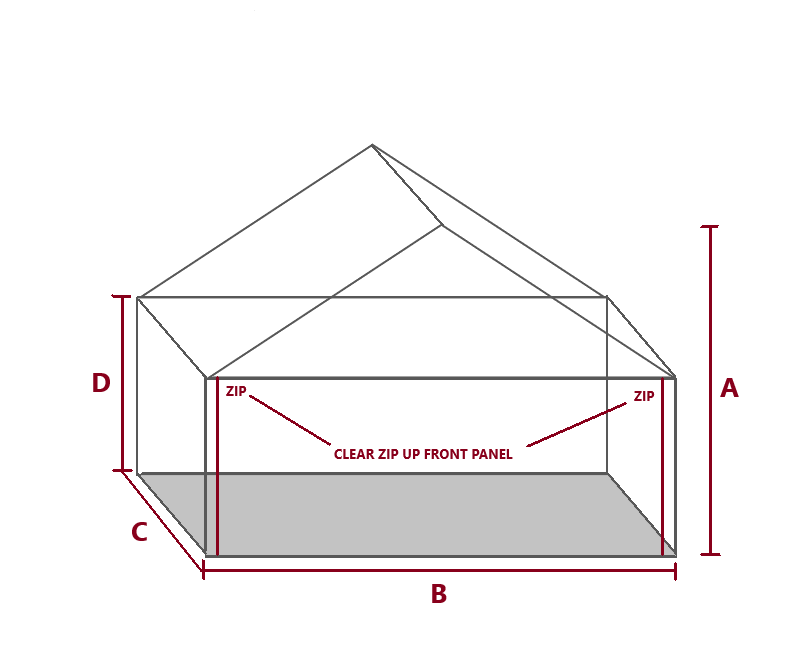 rabbit hutch cover with apex roof