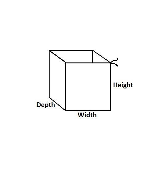 rectangular base bag