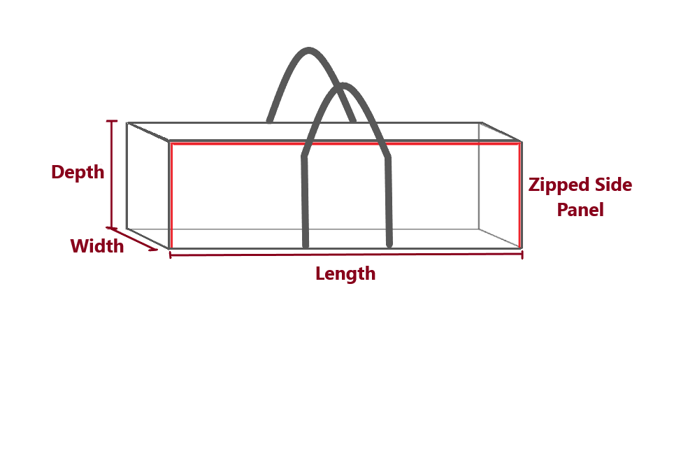 rectangular shape bag option 1