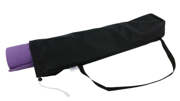 yoga mat bag black