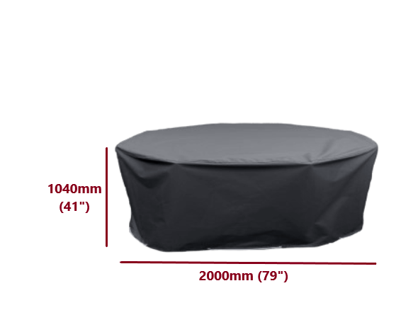 round table cover grey 2000 x 1040