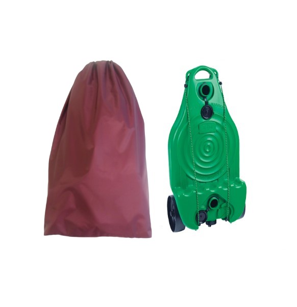 royal waste container bag burgundy