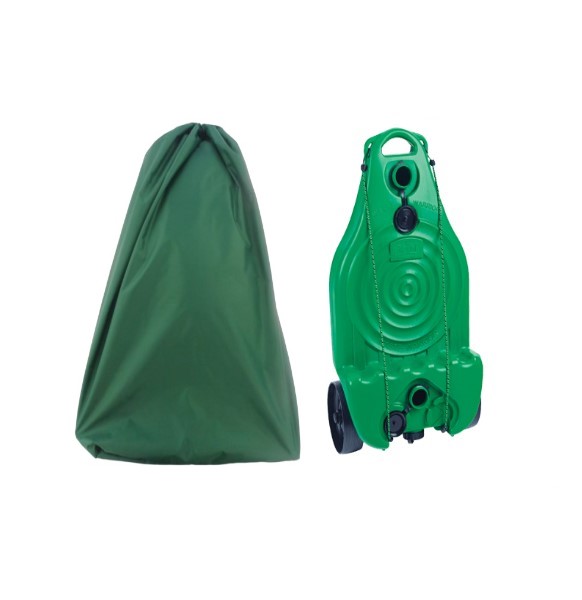 royal waste container bag green