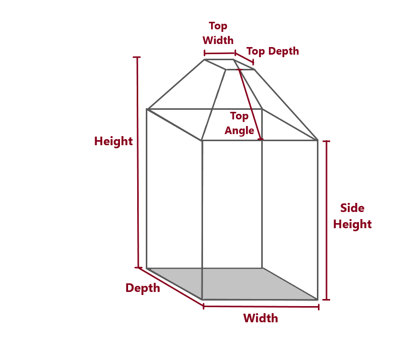 square base fire pit shape