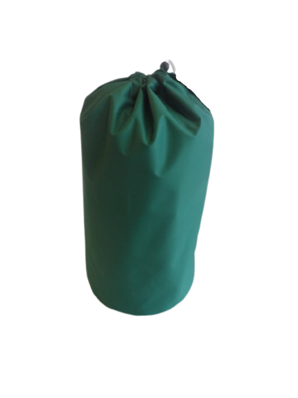 small sleeping bag green