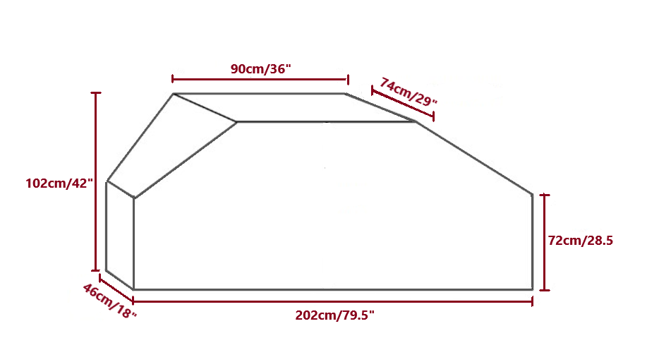 standard bike cover sizes