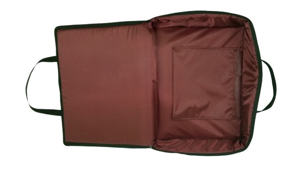 tv bag with base burgundy F