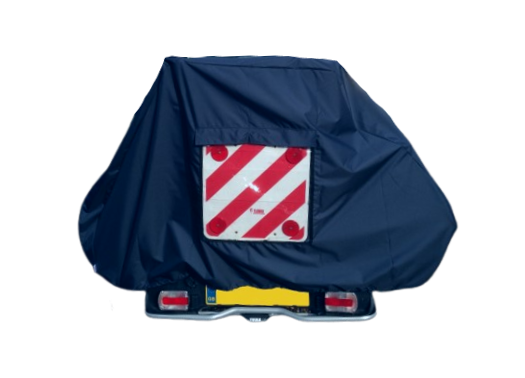 tow ball bike cover navy blue