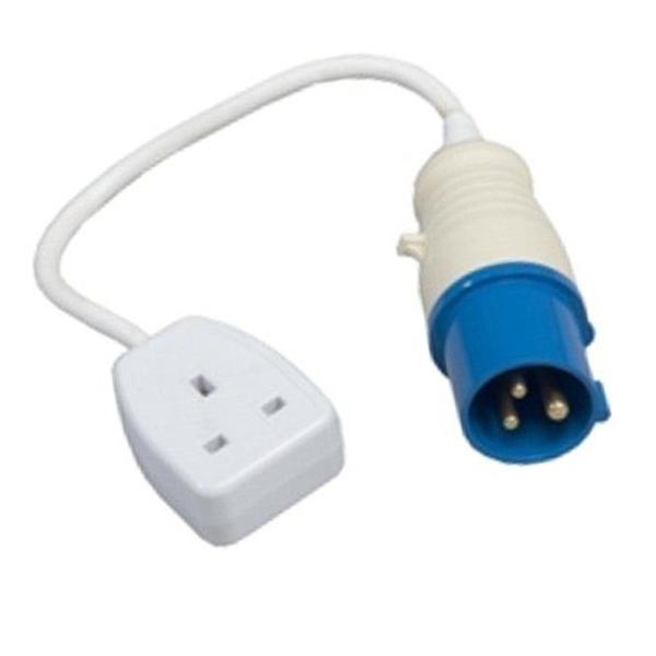 UK mains hook up lead adaptor