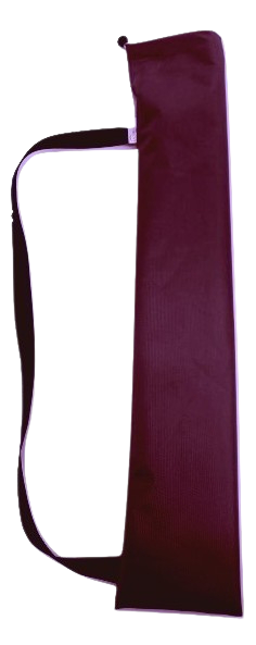 walking pole bag burgundy